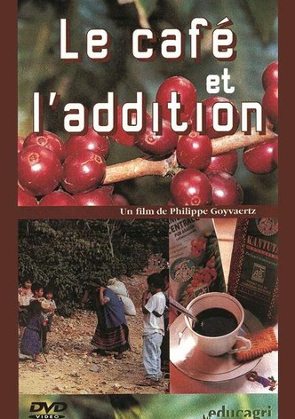 Le café et l'addition