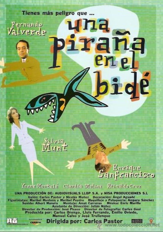 Una piraña en el bidé