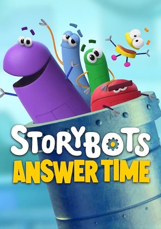 Antwortenrunde mit den Storybots