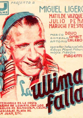 La última falla