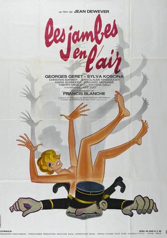 Les jambes en l'air