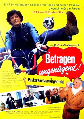 Betragen ungenügend!