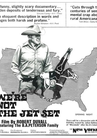 We're Not the Jet Set