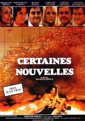 Certaines nouvelles