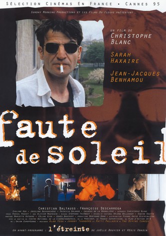 Faute de soleil