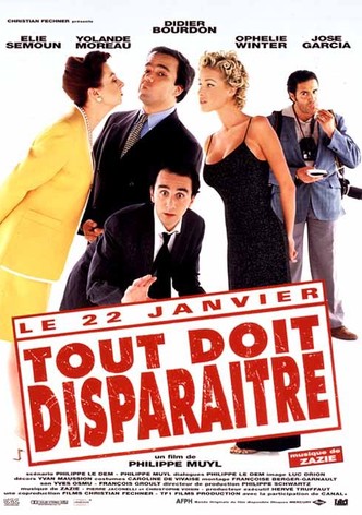 Tout doit disparaître