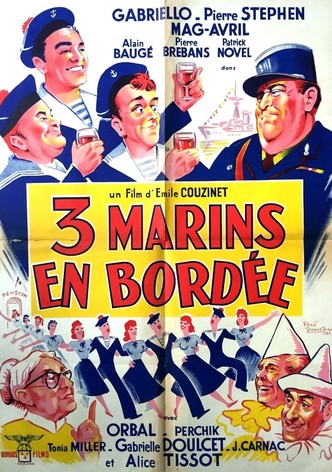 Trois marins en bordée