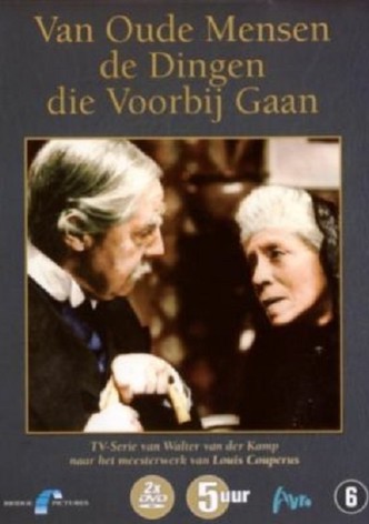 Van oude mensen, de dingen die voorbij gaan