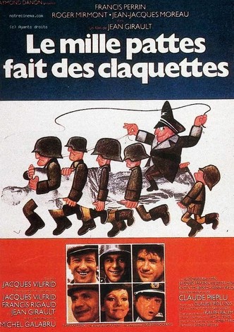 Le mille-pattes fait des claquettes