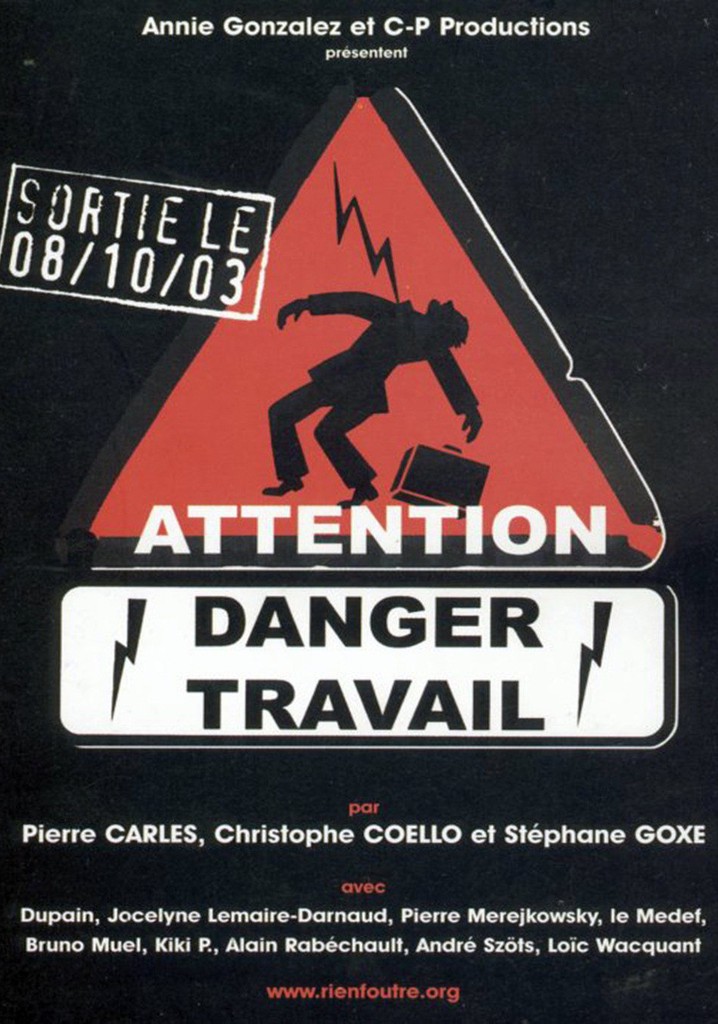 Attention danger travail
