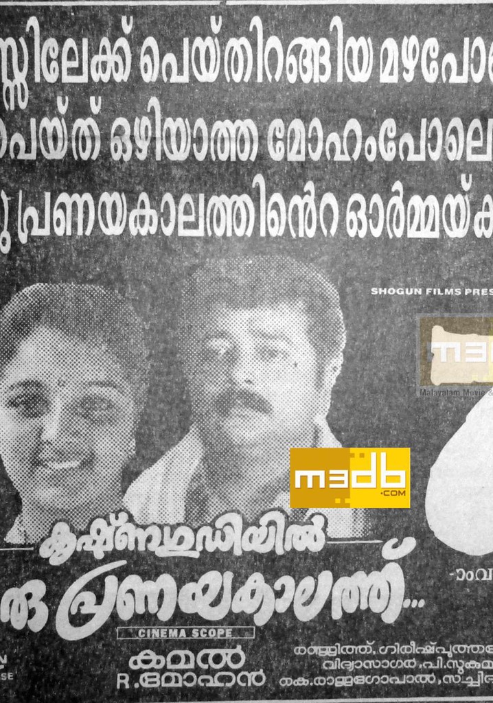 Krishnagudiyil Oru Pranayakalathu