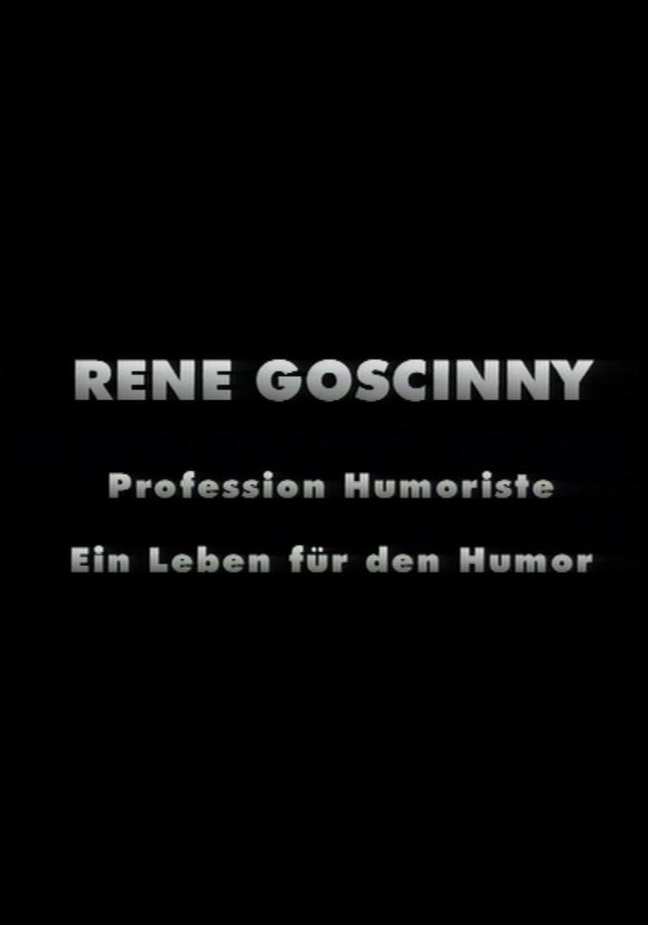 René Goscinny: Profession humoriste