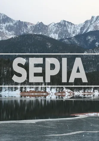 Sepia poster