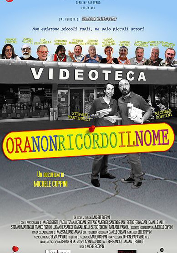 Ora non ricordo il nome