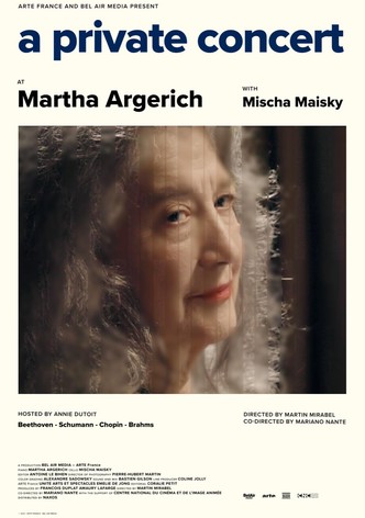 Concert Privé chez Martha Argerich