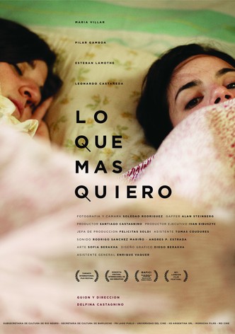 Lo que más quiero