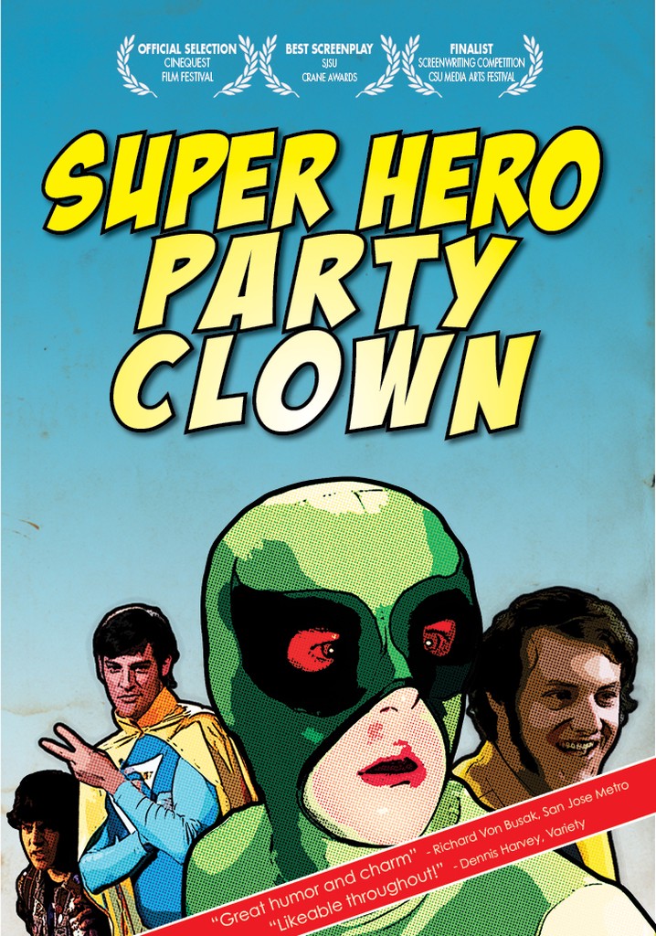 Super Hero Party Clown