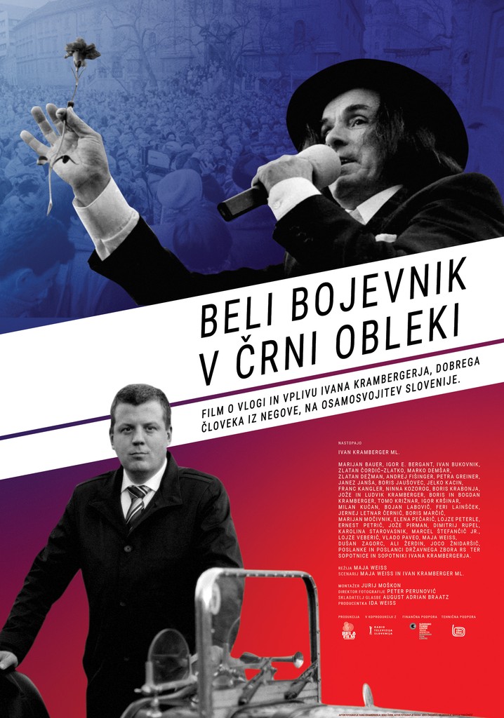 Beli bojevnik v crni obleki