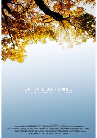Enfin l'Automne