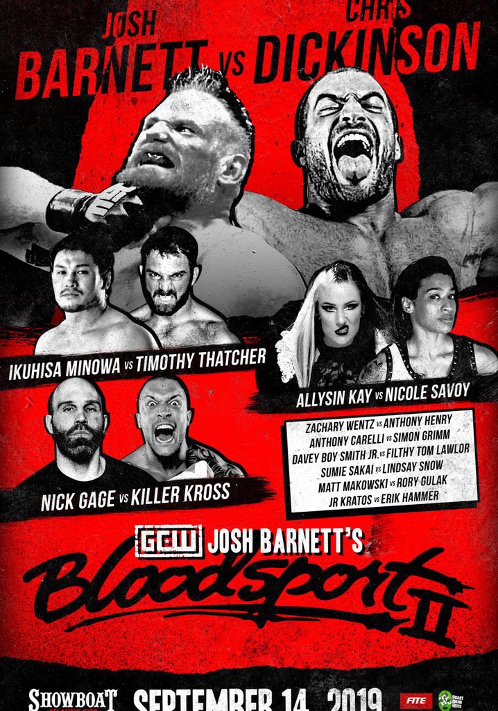 GCW: Josh Barnett’s Bloodsport
