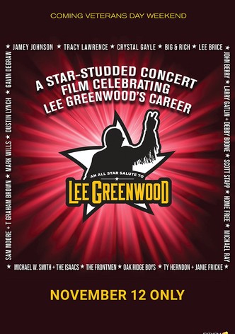 An All-Star Salute to Lee Greenwood