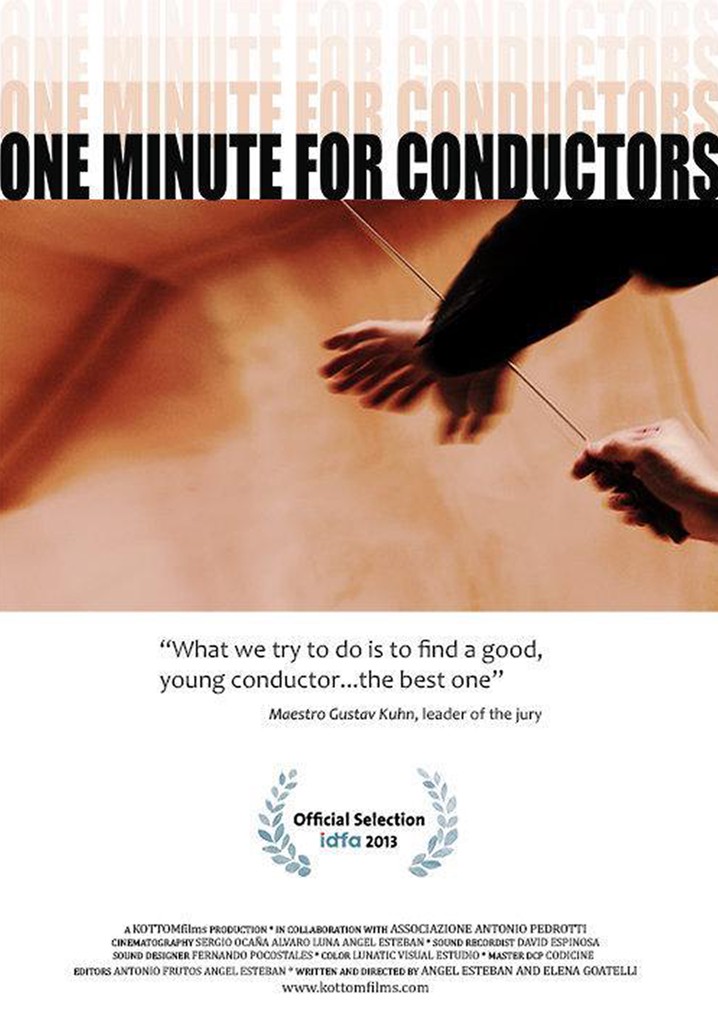 One Minute for Conductors