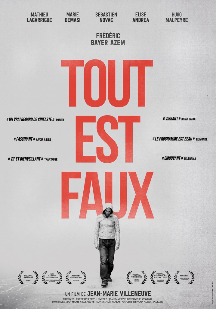 Tout est faux