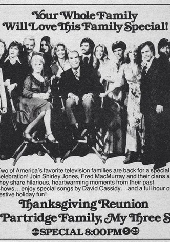 A Thanksgiving Reunion with the Partridge Family and My Three Sons