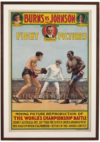 World's Heavyweight Championship Between Tommy Burns and Jack Johnson