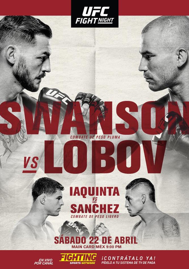 UFC Fight Night 108: Swanson vs. Lobov