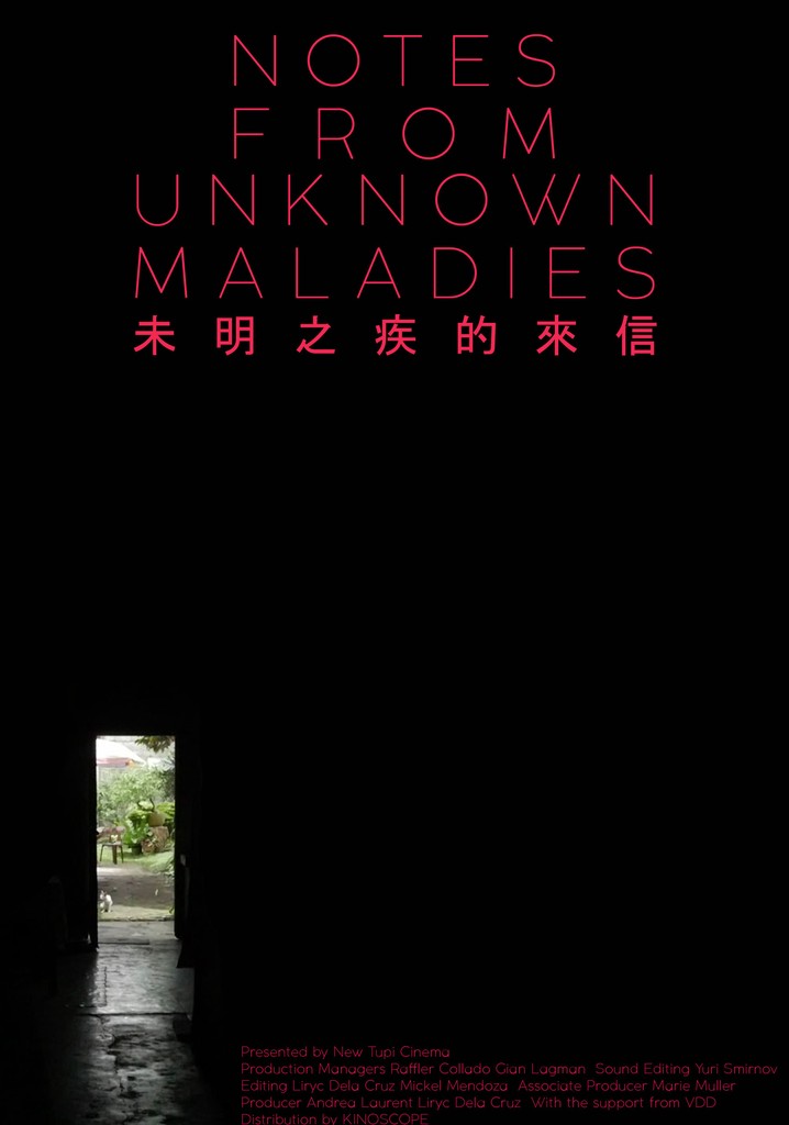 Notes from Unknown Maladies