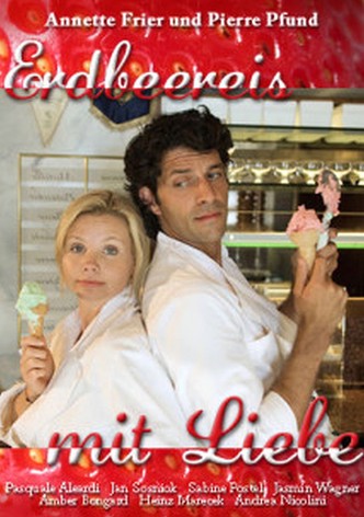 Erdbeereis mit Liebe