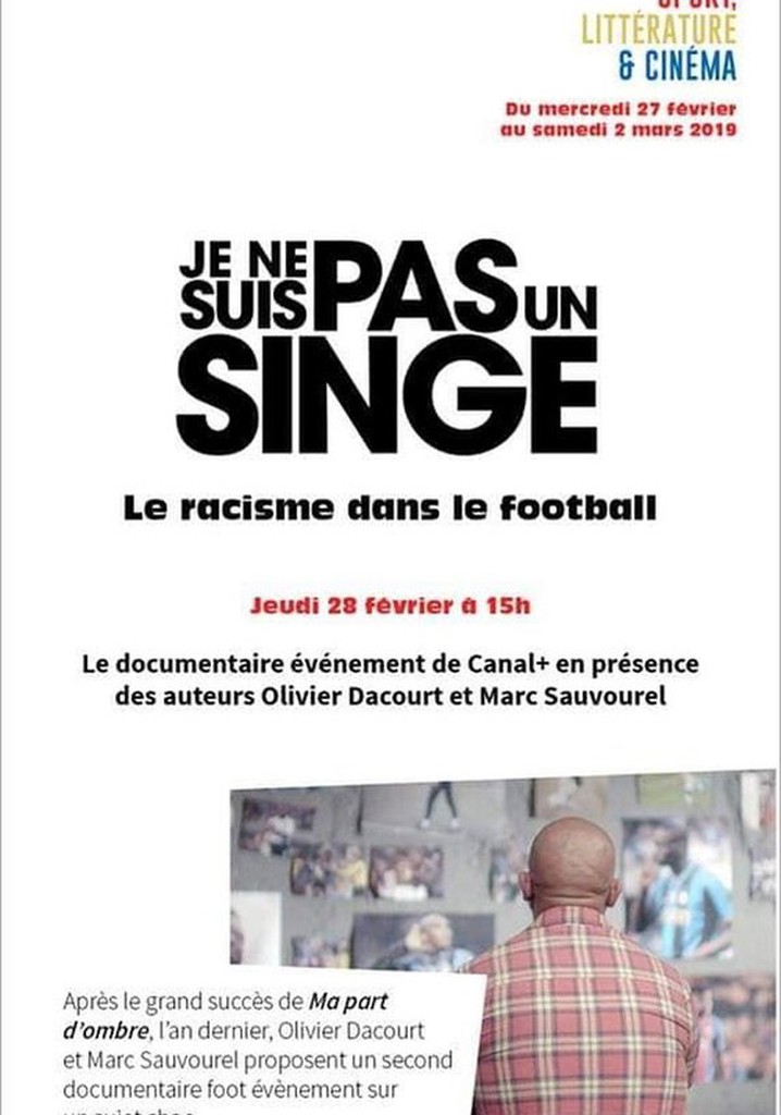 Je ne suis pas un singe