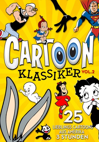 Cartoon Klassiker - Vol. 2: 25 Lieblings Cartoons aus Amerika - 3 Stunden