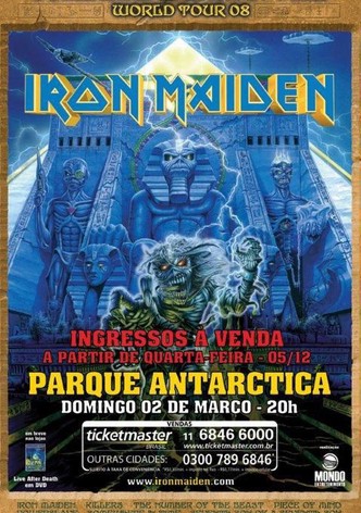 Iron Maiden - Somewhere Back in Time Tour, Brasil (Bootleg)