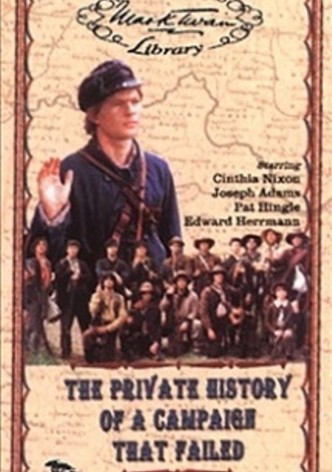 The Private History of a Campaign That Failed