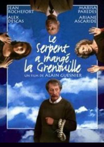 Le serpent a mangé la grenouille