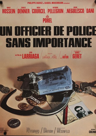 Un officier de police sans importance