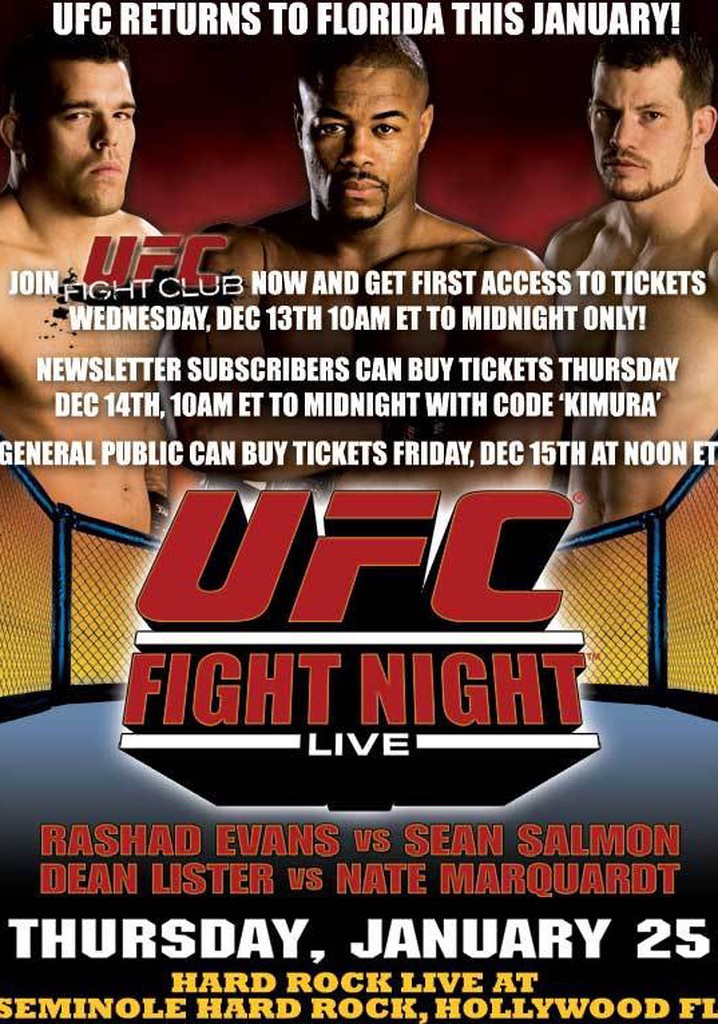 UFC Fight Night 8: Evans vs. Salmon