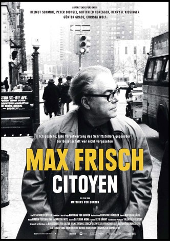 Max Frisch, Citoyen