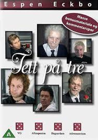 Tett på tre