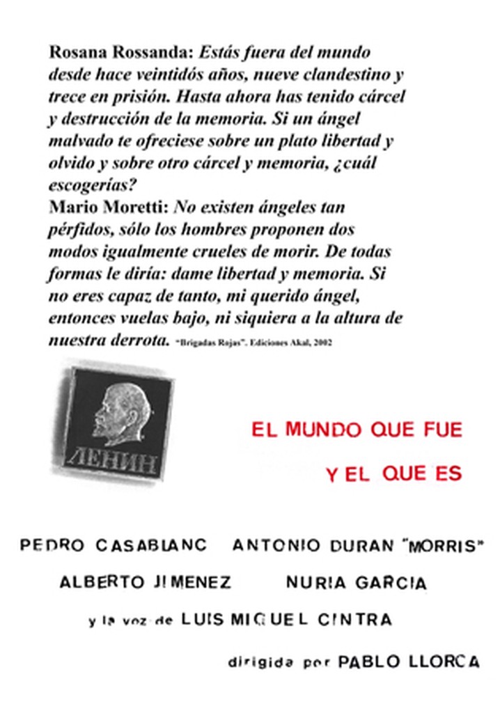 The world that was (and that is)