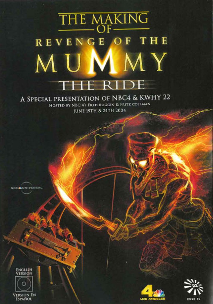 The making of Revenge of the Mummy - The Ride