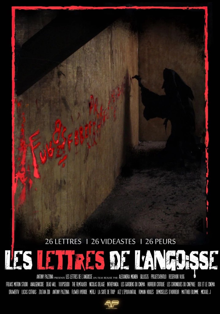 Les lettres de l'angoisse