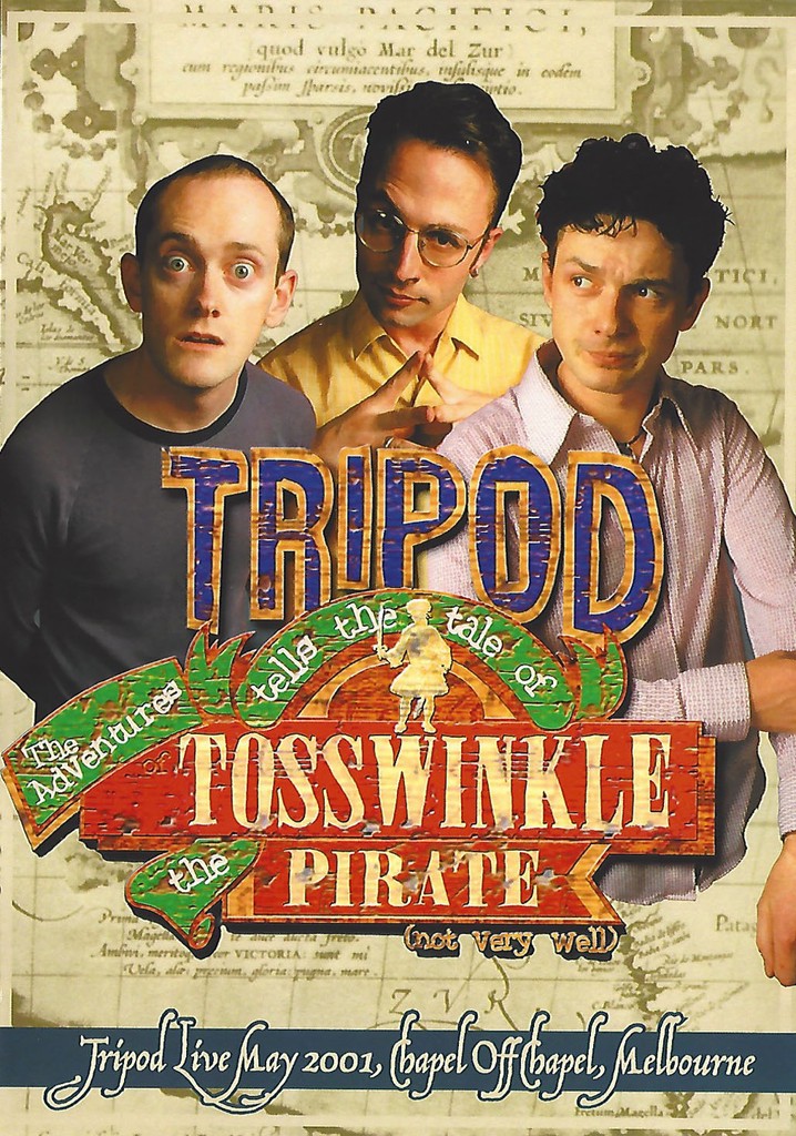 Tripod Tells the Tale of the Adventures of Tosswinkle the Pirate (Not Very Well)