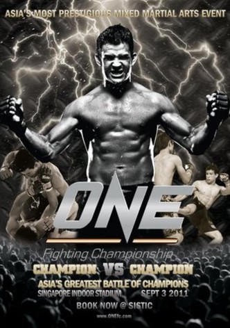 ONE Fighting Championship 1: Champion vs. Champion