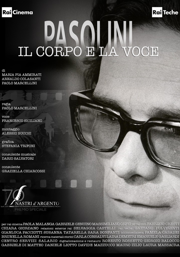 Pasolini, il corpo e la voce