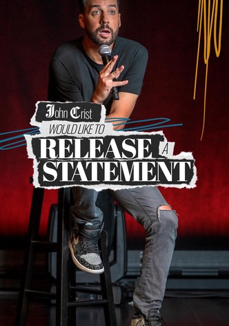 John Crist: Would Like to Release a Statement