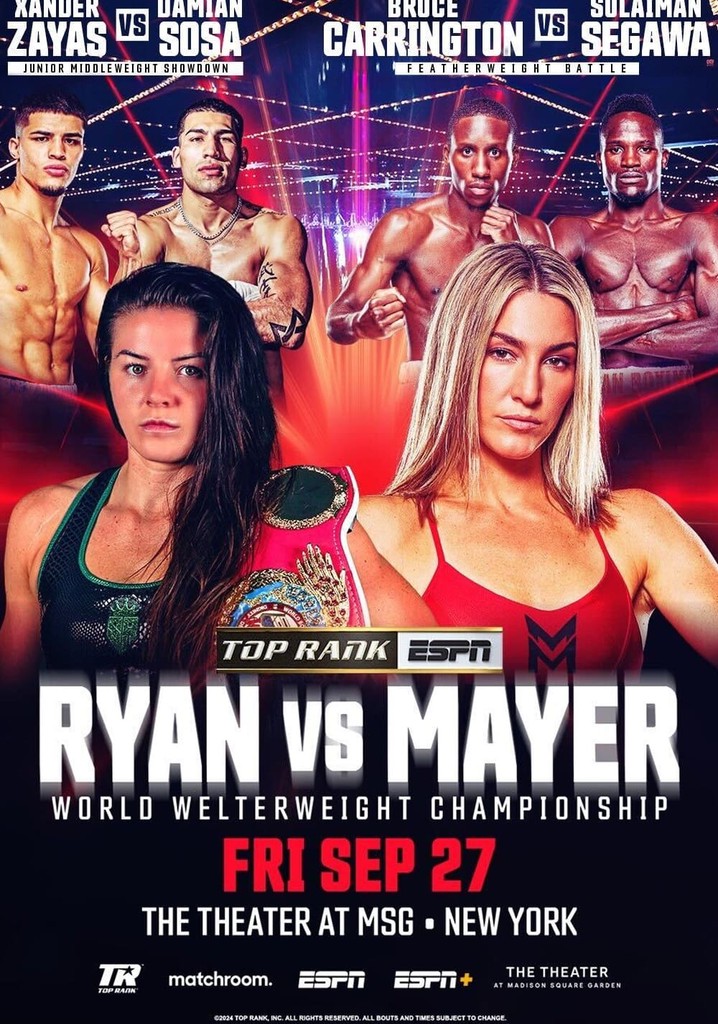 Sandy Ryan vs. Mikaela Mayer
