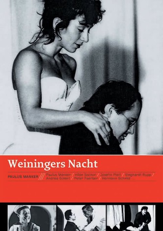 Weininger's Last Night